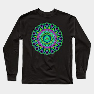 Illusion Mandala Long Sleeve T-Shirt